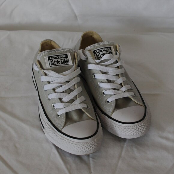 Converse All Stars Grey 6.5US - Picture 1 of 4